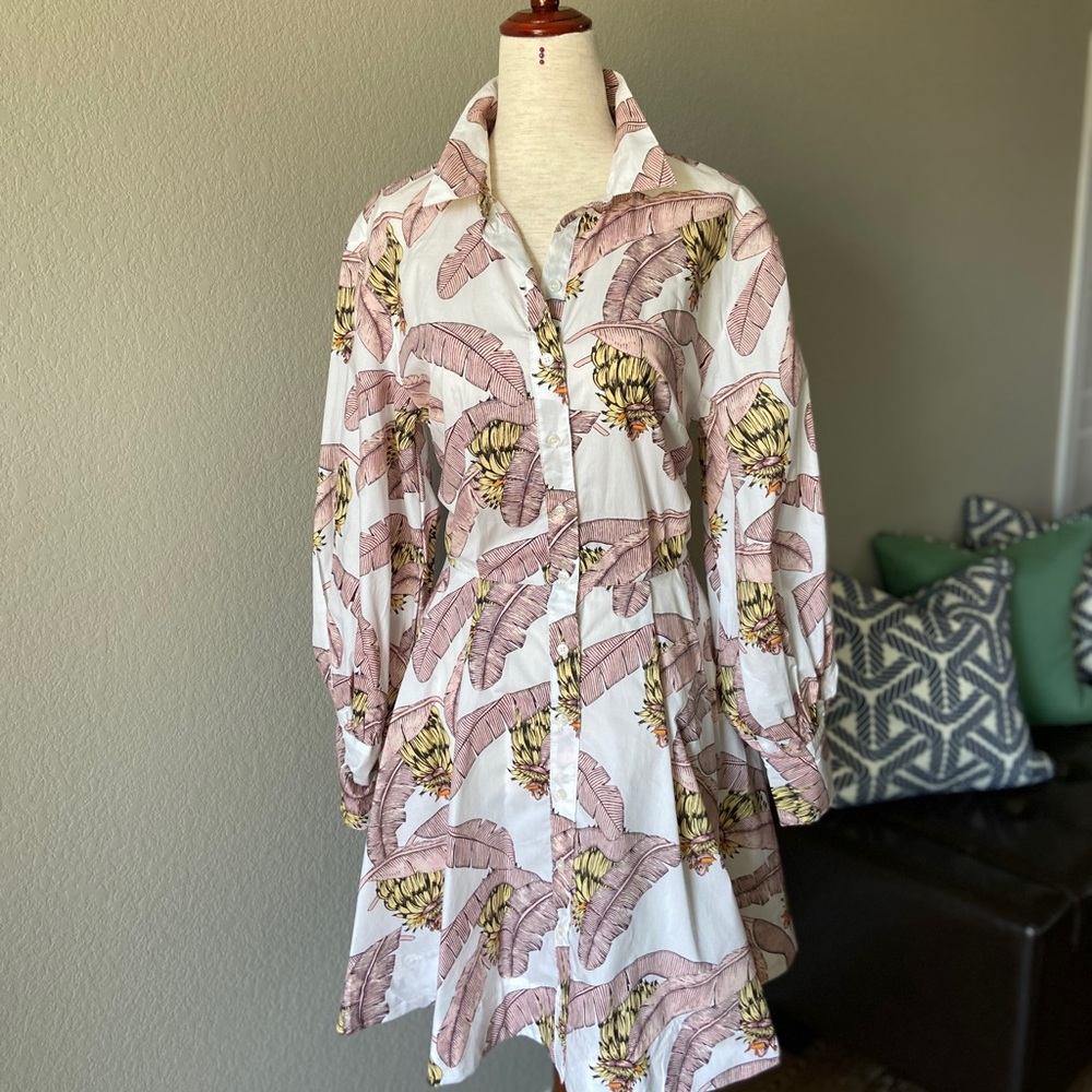 ❌SOLD❌DESMOND & DEMPSEY xH&M Banana Balloon-sleeve - Picture 8 of 14